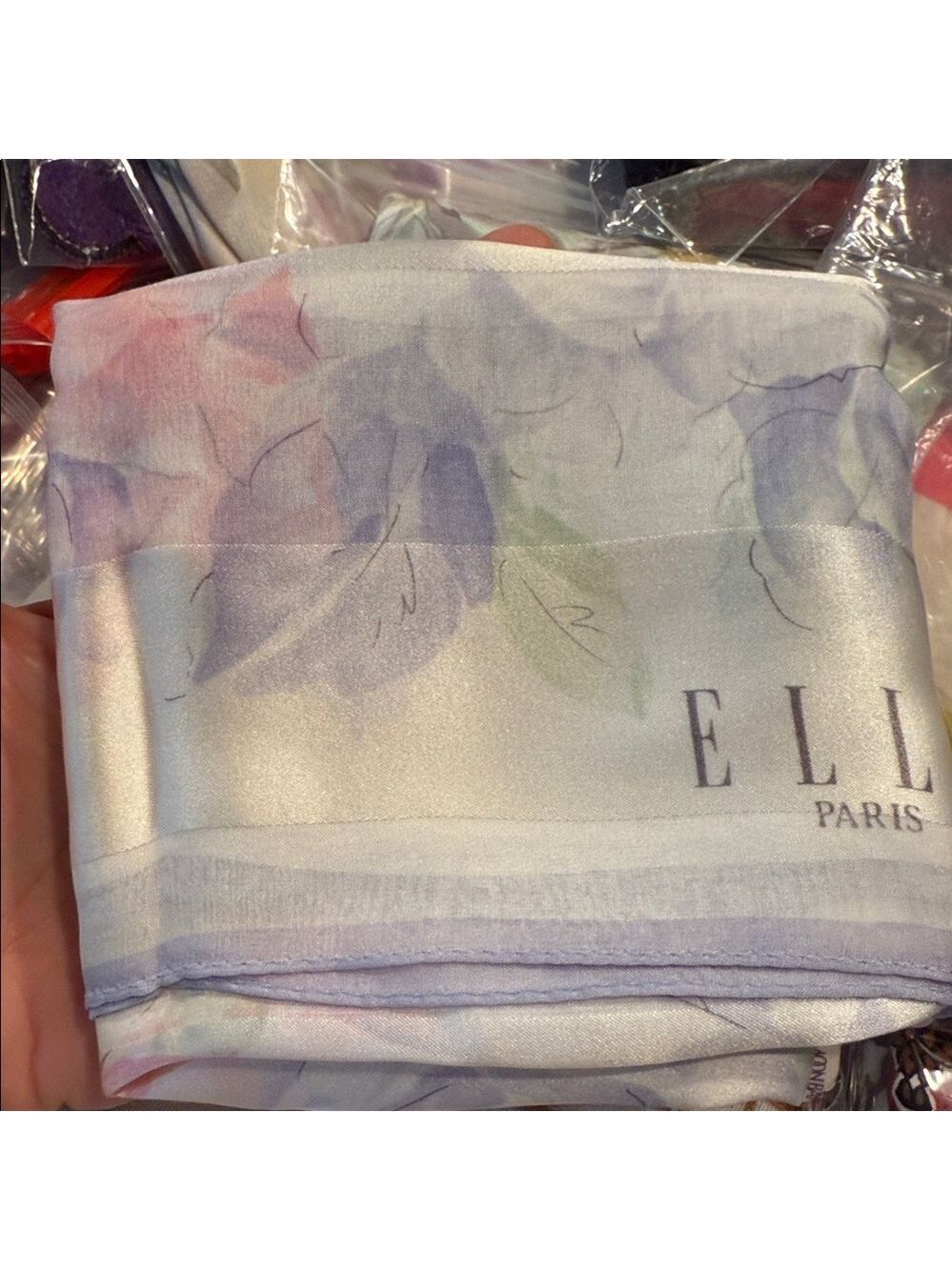 ELLE silk scarf #5 34x34 inches